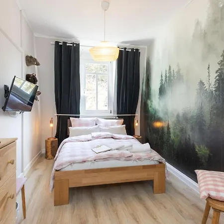 דירה Feriennest Haus Braunfels באד אמס